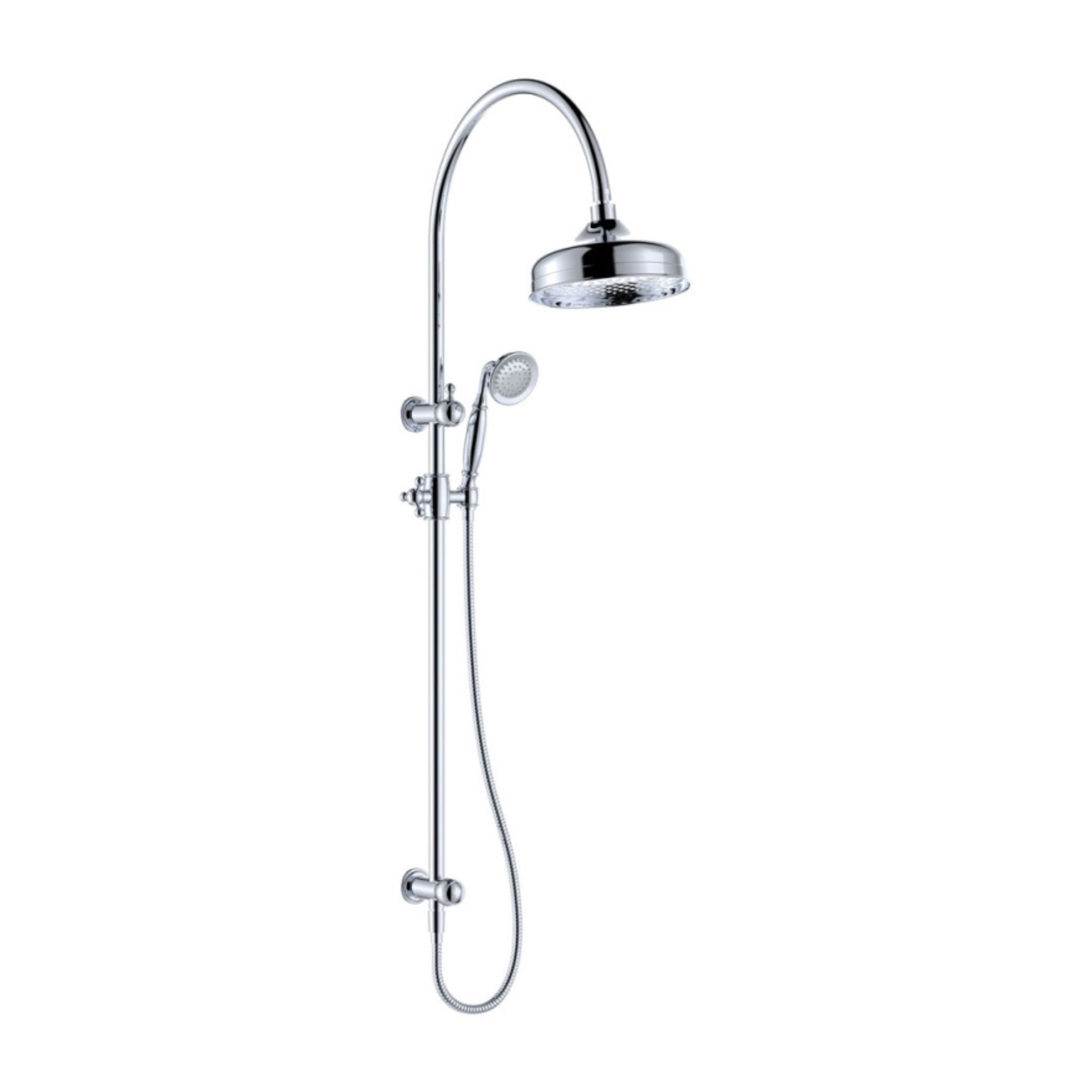 FIENZA LILLIAN TWIN SHOWER CHROME
