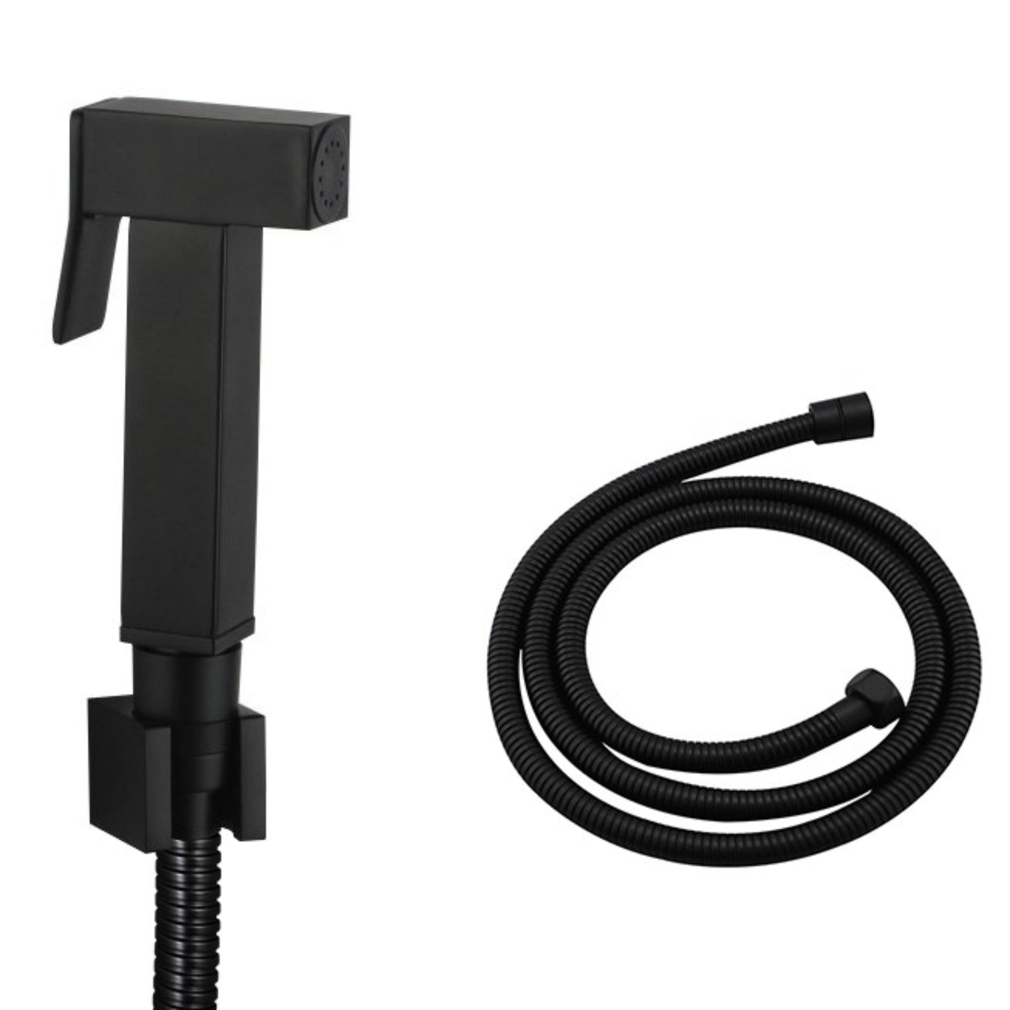 AQUAPERLA TOILET BIDET SPRAY KIT BLACK 111MM
