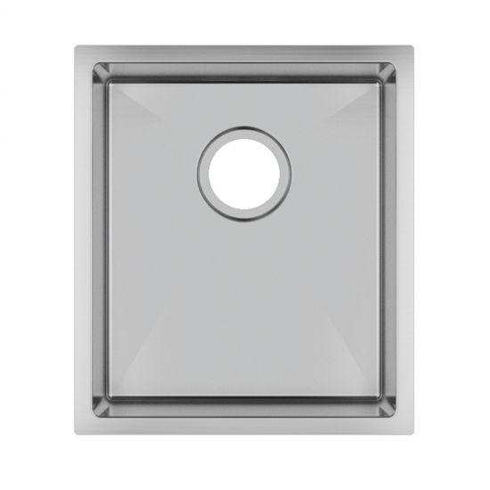 NORICO T304 HANDMADE SINGLE BOWL SINK BRUSHED GOLD 390MM