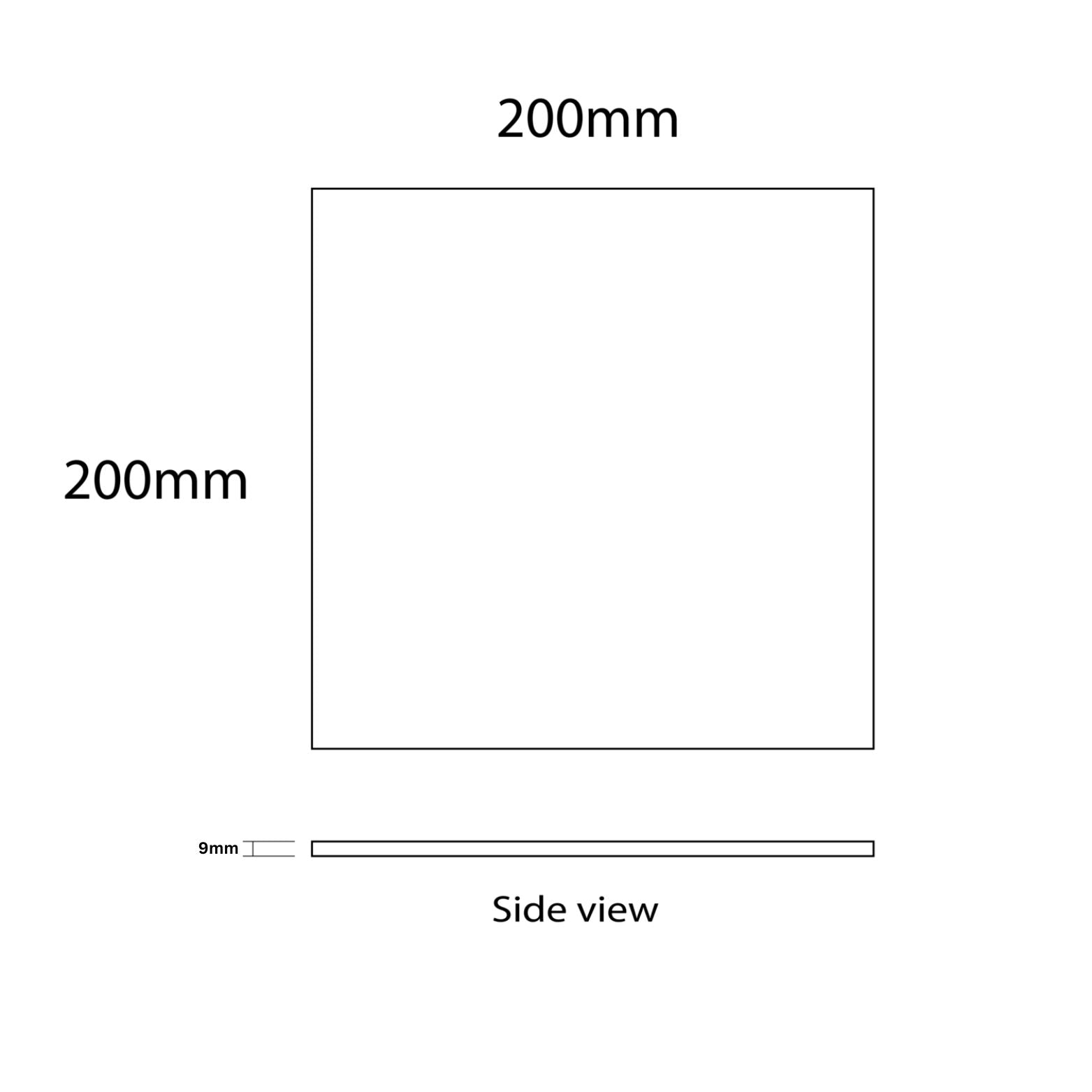 DUNE CERAMICA VALENCIA JORDANA MATTE 200X200MM SQUARE TILE (PER BOX)
