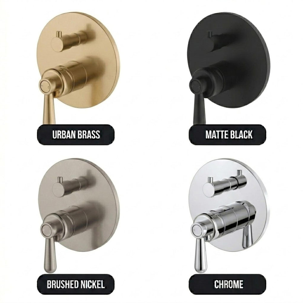 FIENZA ELEANOR WALL DIVERTER MIXER CHROME