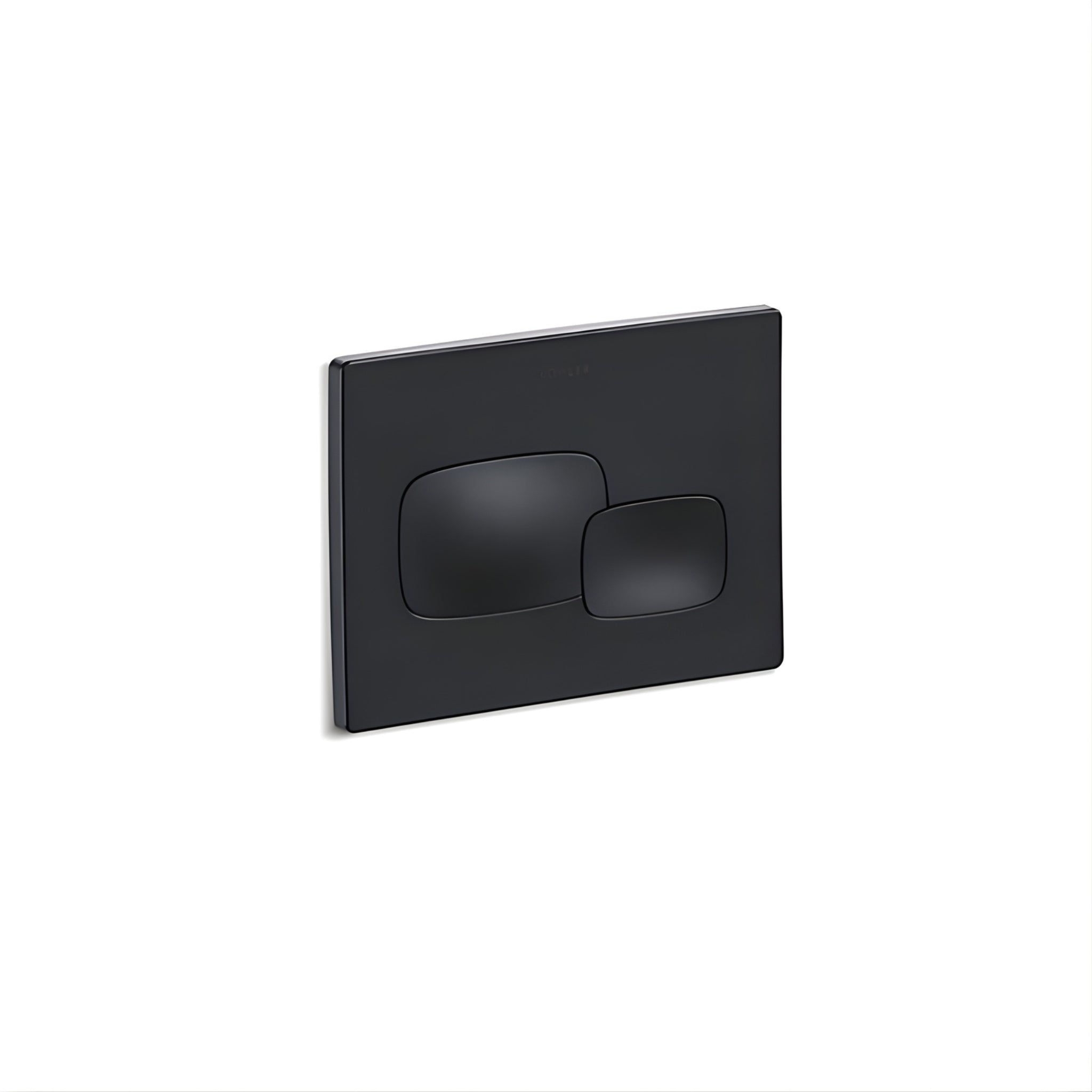 KOHLER PEBBLE PNEUMATIC FLUSH PLATE 225MM BLACKENED BRONZE