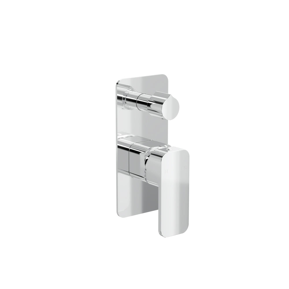 LINSOL ZIA WALL MIXER WITH DIVERTER 177MM CHROME