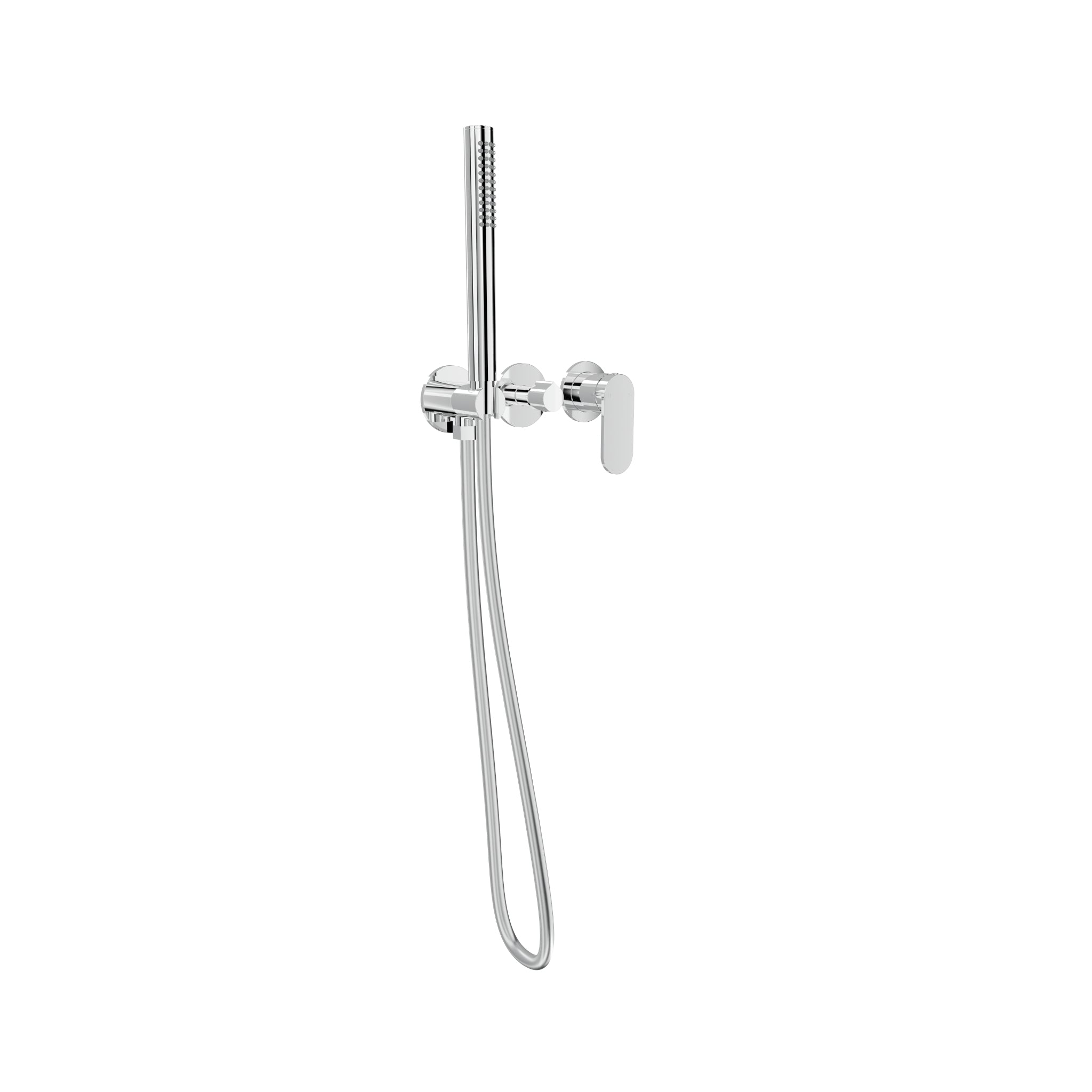 LINSOL CAPO 3-PLATE WALL MIXER WITH HAND SHOWER CHROME