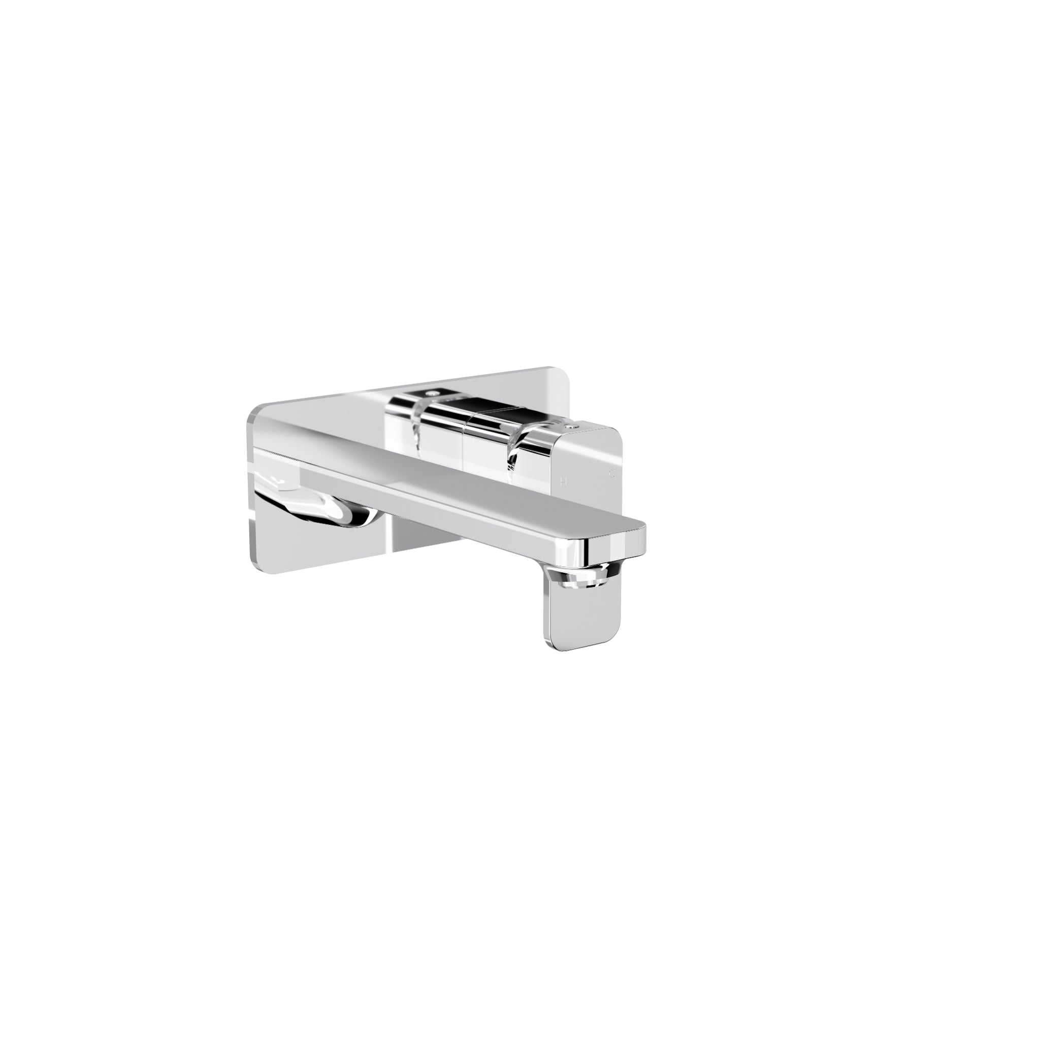 LINSOL ZIA WALL BASIN / BATH MIXER 175MM CHROME