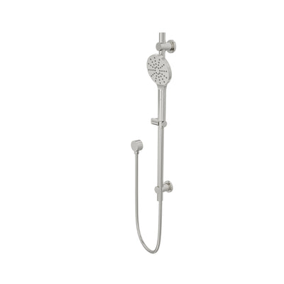 LINSOL SOULJET SHOWER RAIL 683MM BRUSHED NICKEL