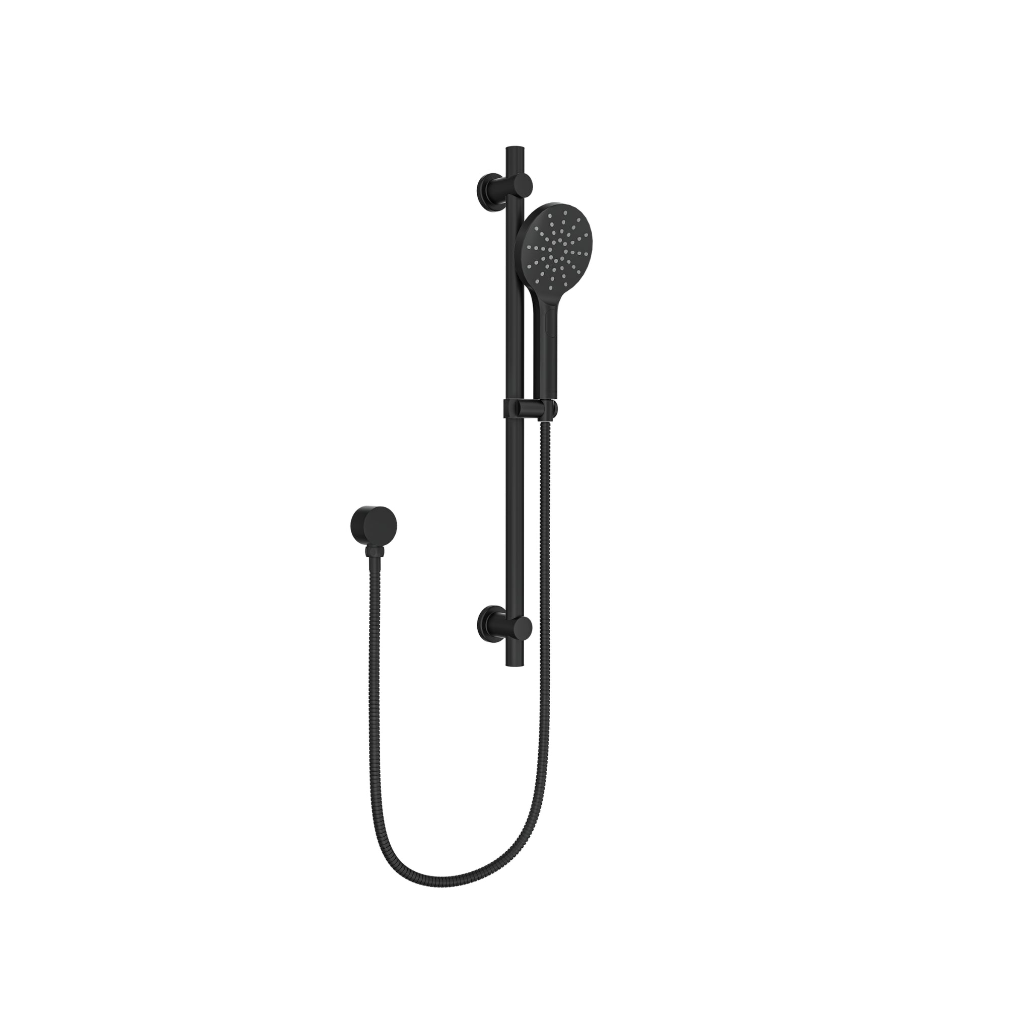 LINSOL SOULJET SHOWER RAIL 683MM MATTE BLACK