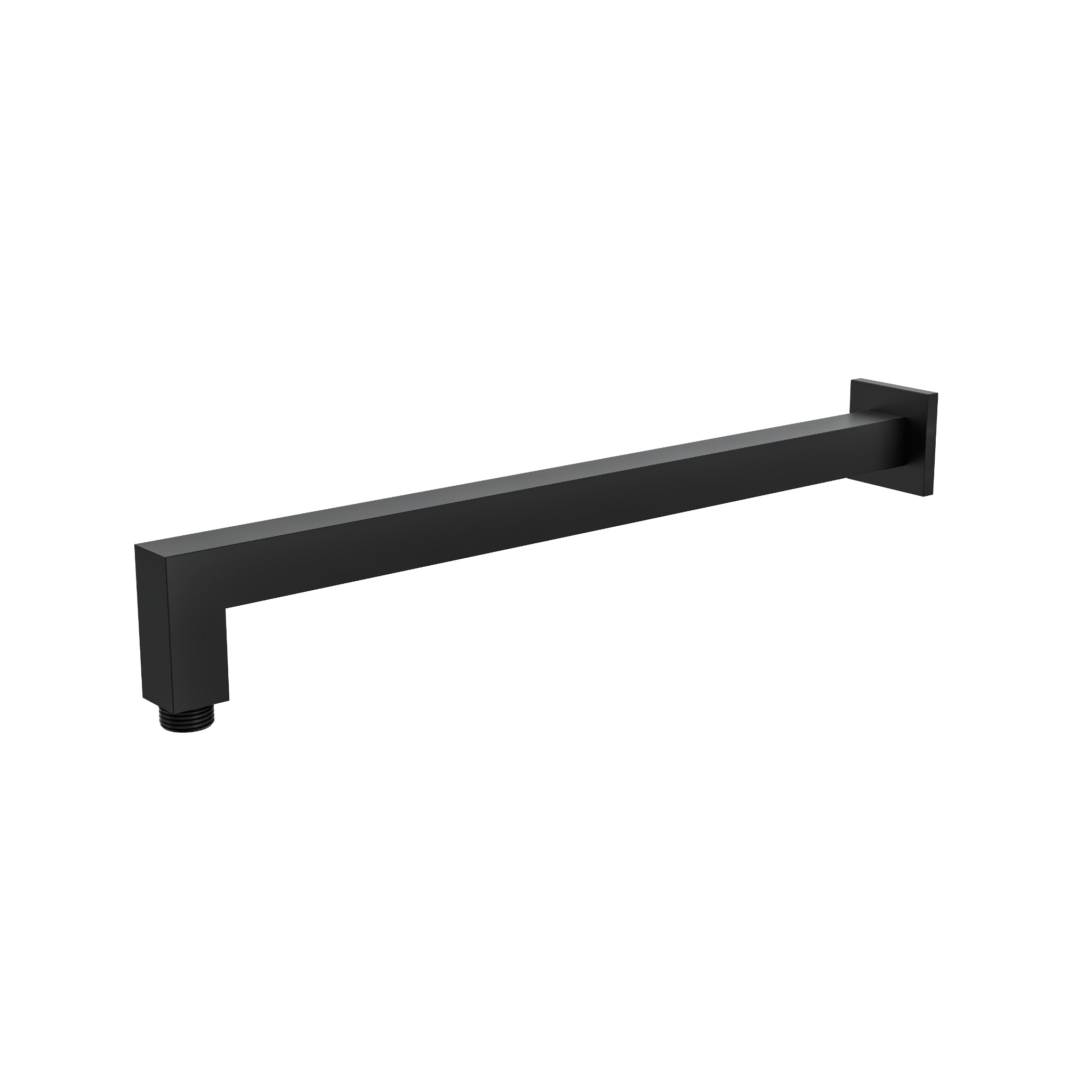 LINSOL TIANA SQUARE WALL ARM 400MM MATTE BLACK