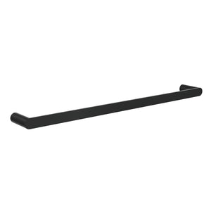 LINSOL CIRCLE SINGLE TOWEL RAIL MATTE BLACK (AVAILABLE IN 600MM AND 800MM)