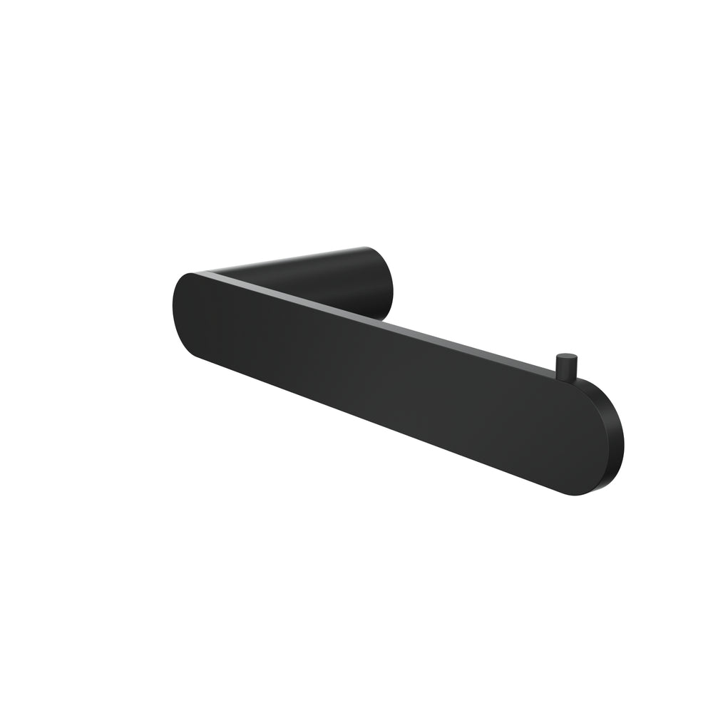 LINSOL CIRCLE TOILET ROLL HOLDER MATTE BLACK