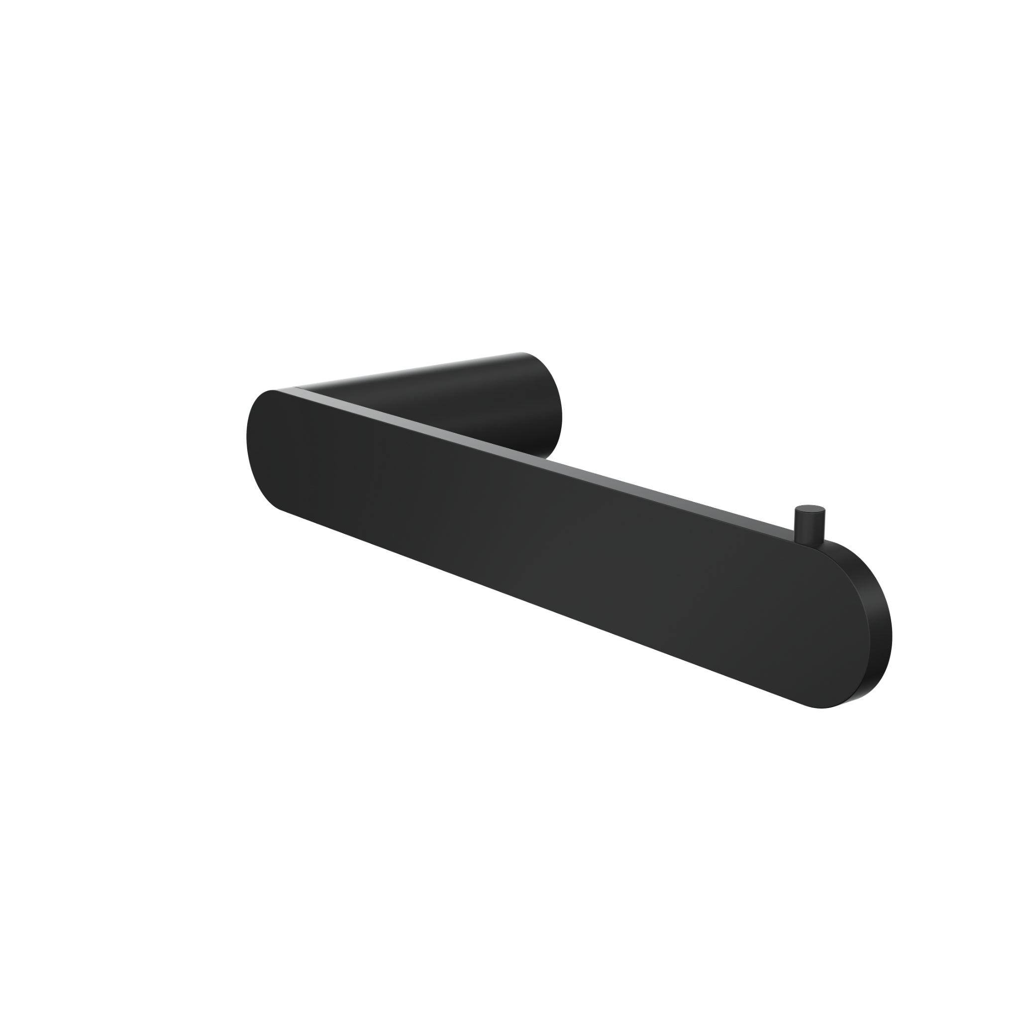 LINSOL CIRCLE TOILET ROLL HOLDER MATTE BLACK