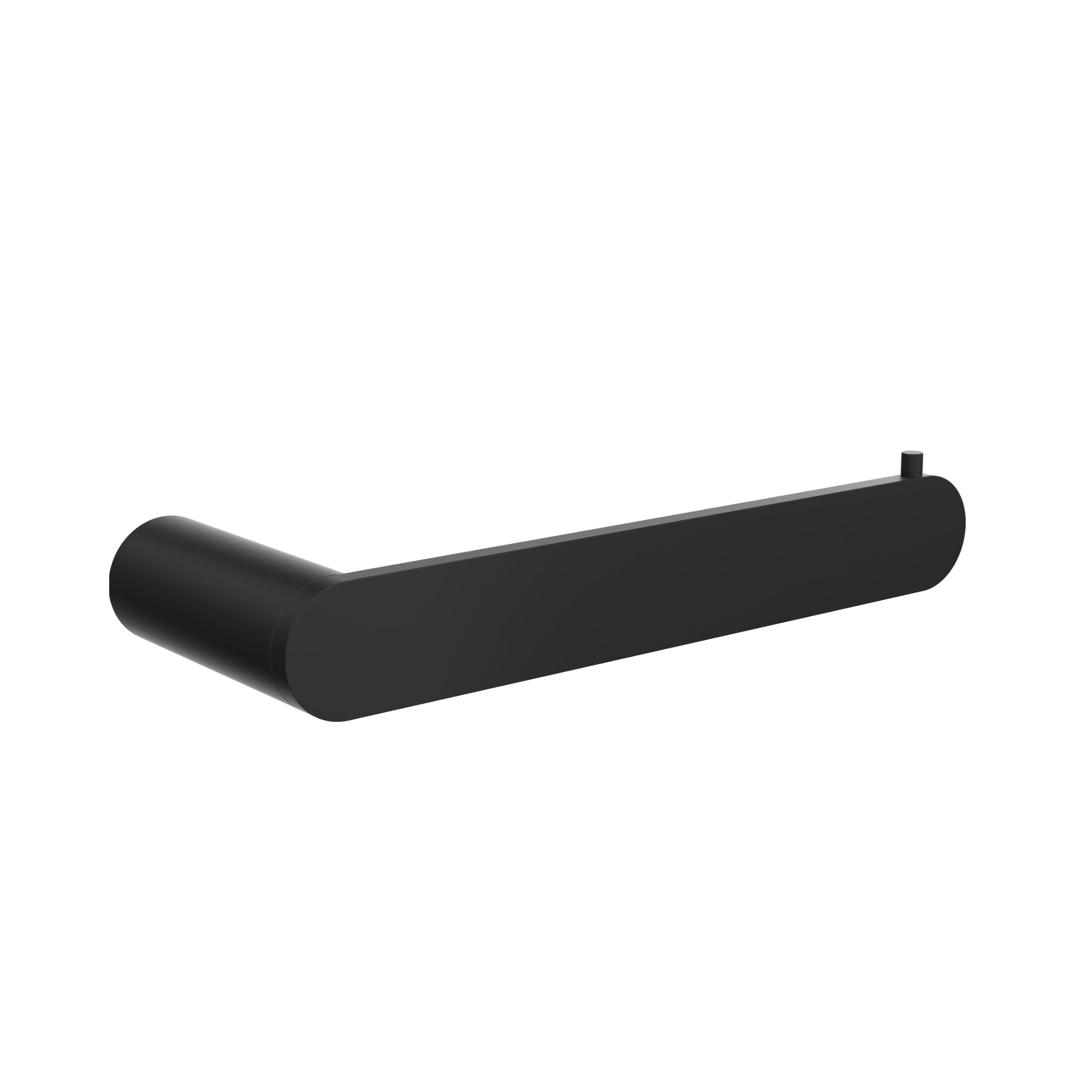 LINSOL CIRCLE TOILET ROLL HOLDER MATTE BLACK