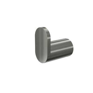 LINSOL CIRCLE SINGLE ROBE HOOK GUN METAL