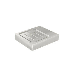 LINSOL CIRCLE SOAP DISH HOLDER BRUSHED NICKEL