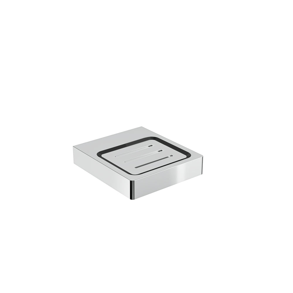 LINSOL CIRCLE SOAP DISH HOLDER CHROME
