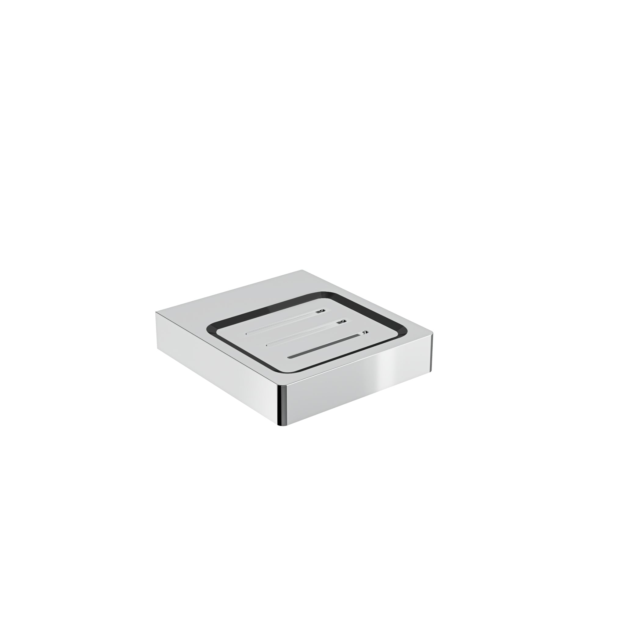 LINSOL CIRCLE LEAD FREE SOAP DISH HOLDER CHROME