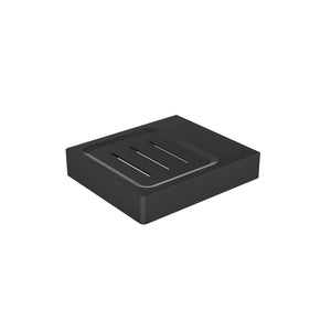 LINSOL CIRCLE SOAP DISH HOLDER MATTE BLACK