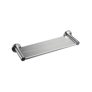 LINSOL LUX S2 SHOWER SHELF BRUSHED NICKEL