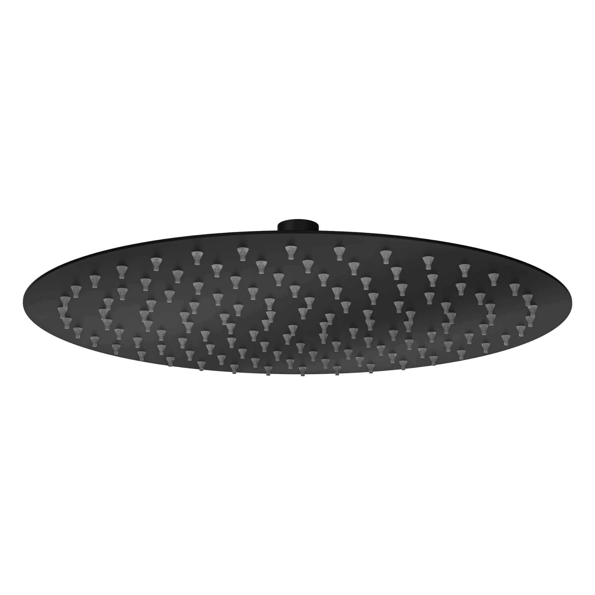 LINSOL SOUL LEAD FREE ROUND SHOWER HEAD 300MM MATTE BLACK