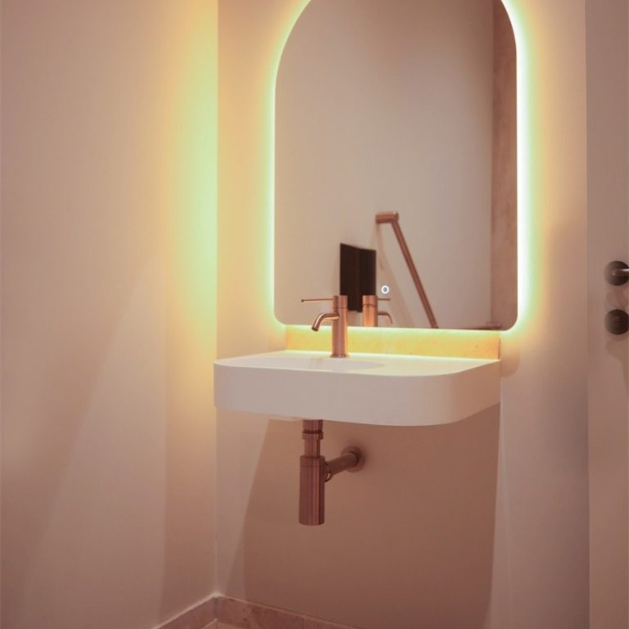 NERO MECCA CARE BASIN MIXER 158MM BRUSHED BRONZE