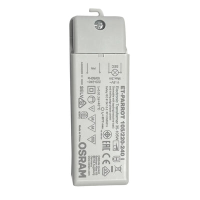 RADIANT HEATING SINGLE 105W LOW VOLTAGE BAR TRANSFORMER