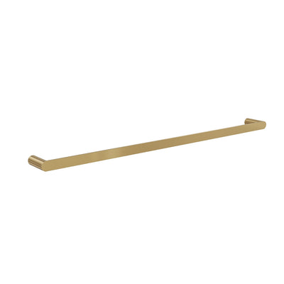 LINSOL CIRCLE SINGLE TOWEL RAIL BRUSHED BRASS (AVAILABLE IN 600MM AND 800MM)