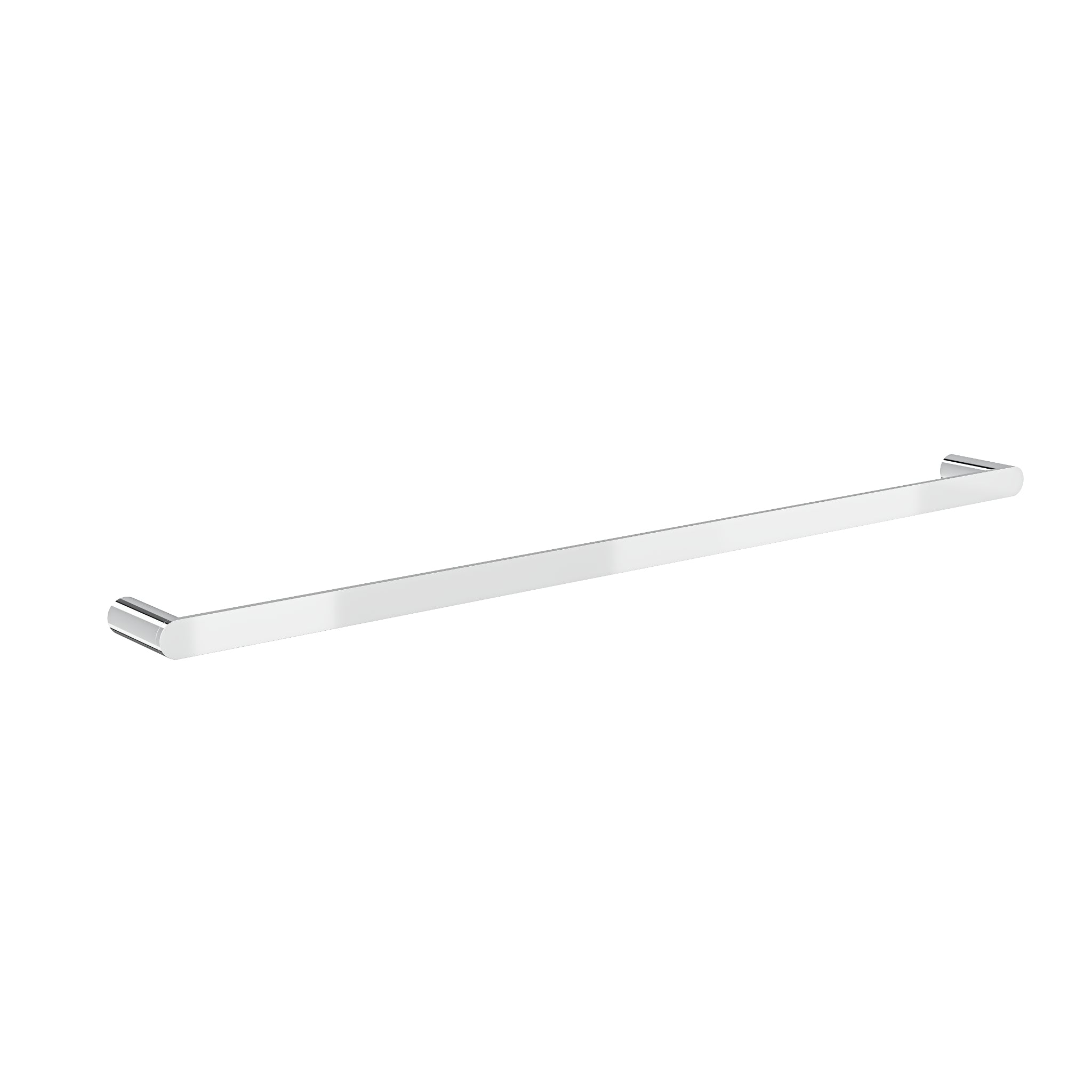 LINSOL CIRCLE SINGLE TOWEL RAIL CHROME (AVAILABLE IN 600MM AND 800MM)
