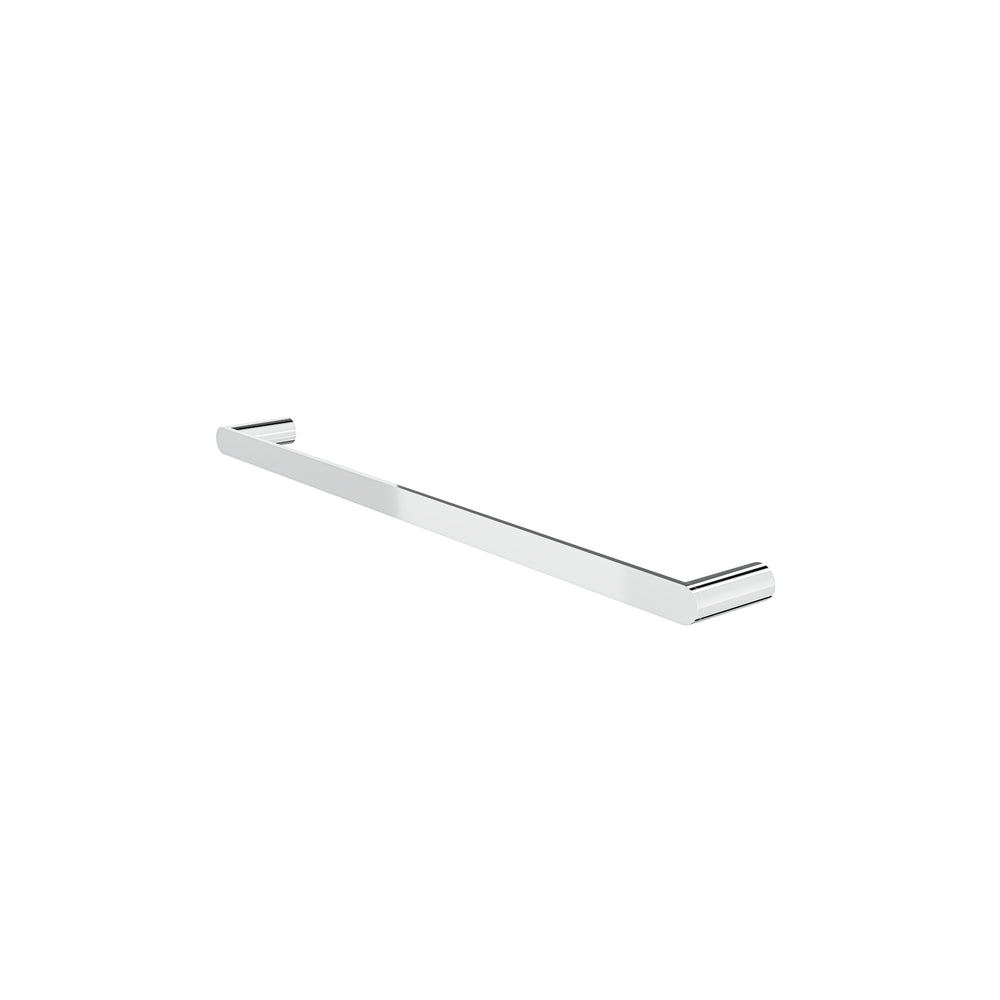 LINSOL CIRCLE SINGLE TOWEL RAIL CHROME (AVAILABLE IN 600MM AND 800MM)