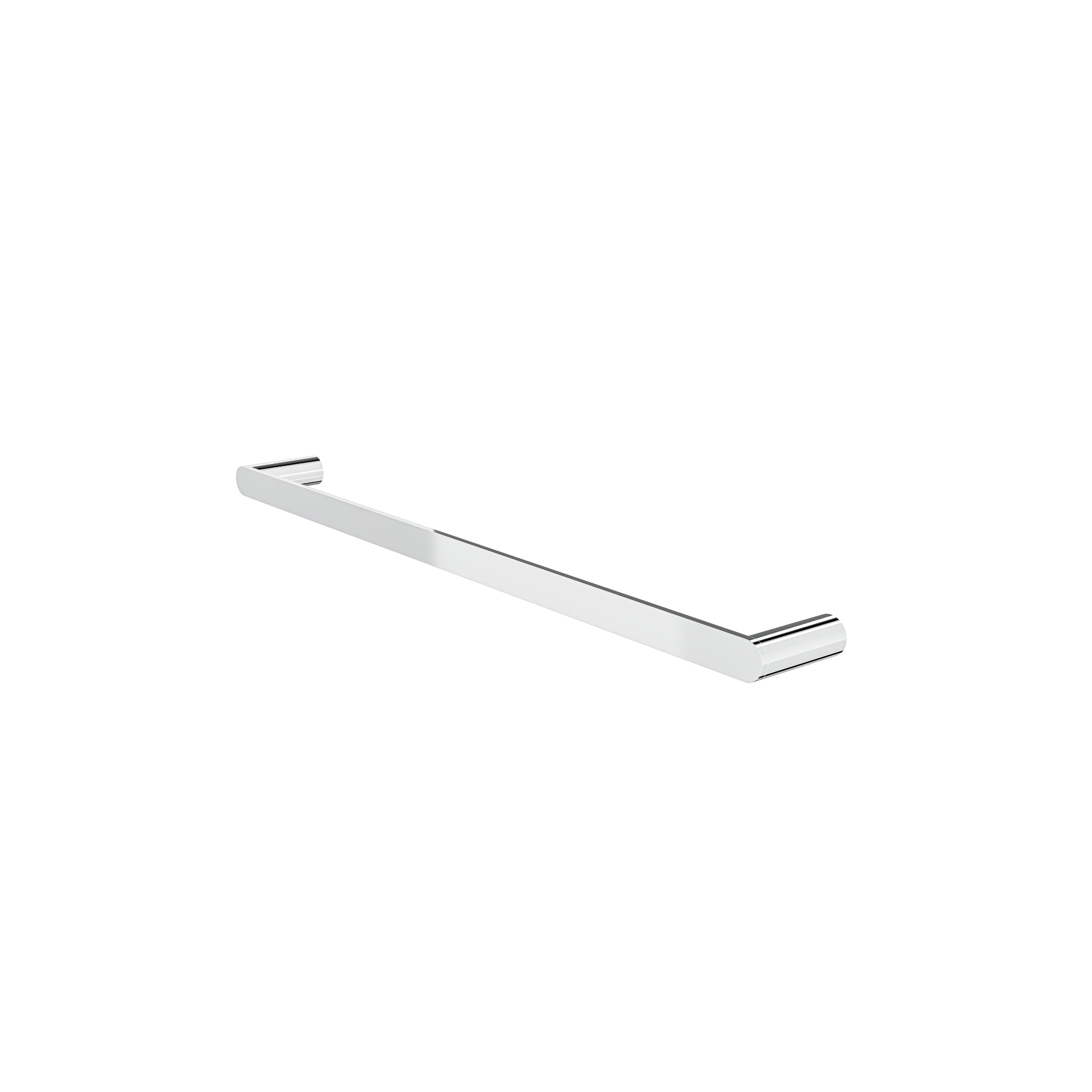 LINSOL CIRCLE SINGLE TOWEL RAIL CHROME (AVAILABLE IN 600MM AND 800MM)