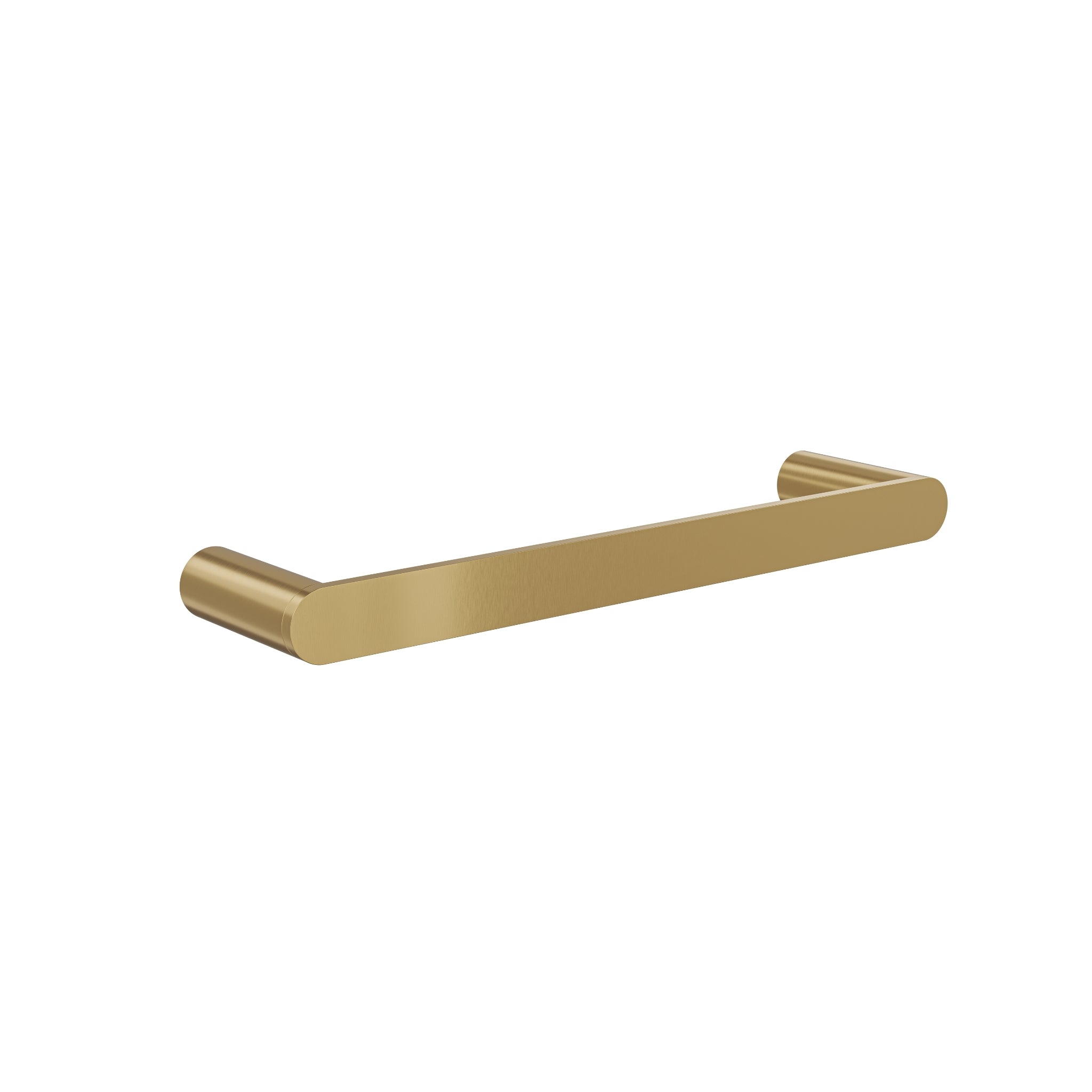 LINSOL CIRCLE HAND TOWEL RAIL 300MM BRUSHED BRASS