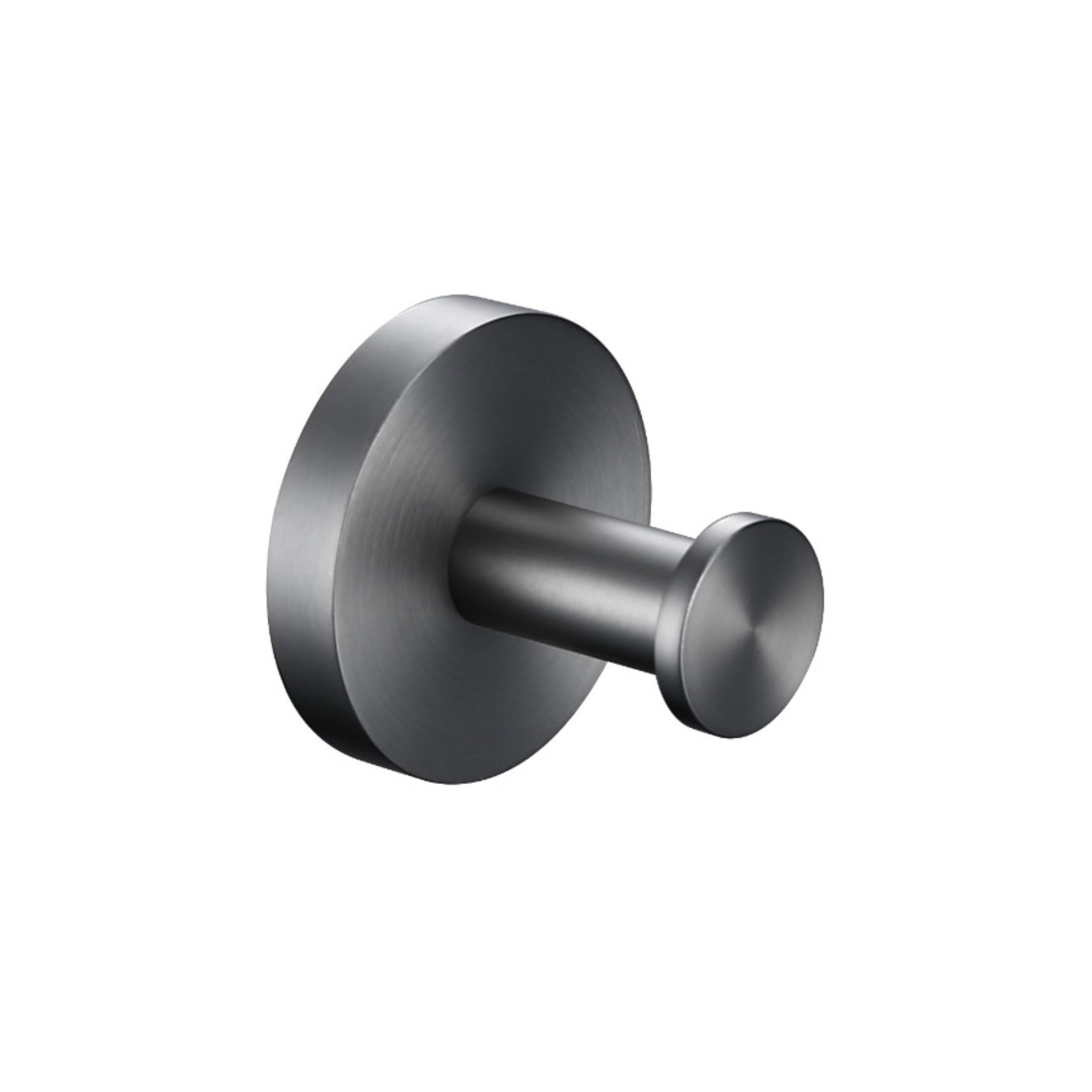 LINSOL LUX S2 LEAD FREE SINGLE ROBE HOOK GUN METAL
