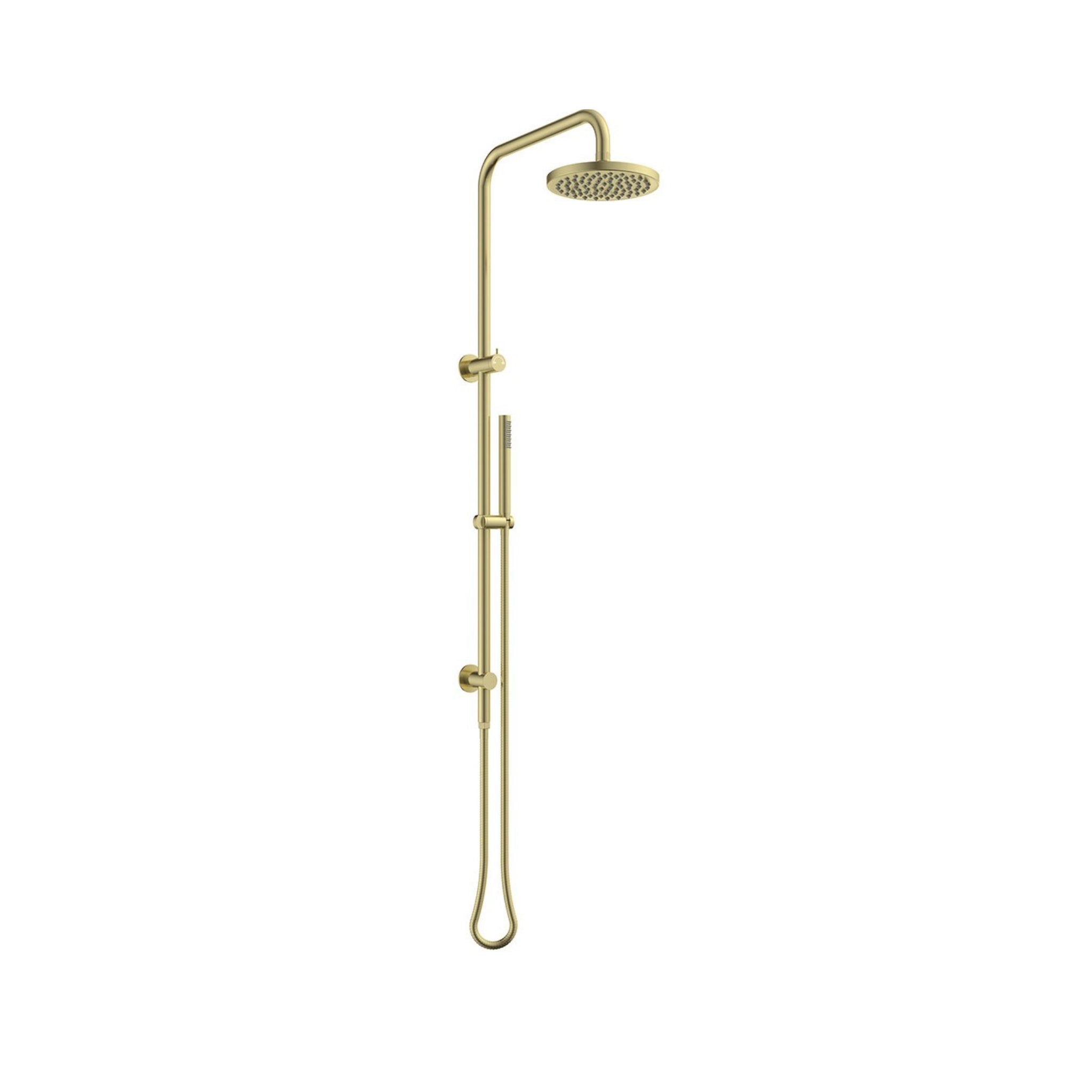 LINSOL MICO SHOWER WITH HAND SHOWER BRUSHED BRASS