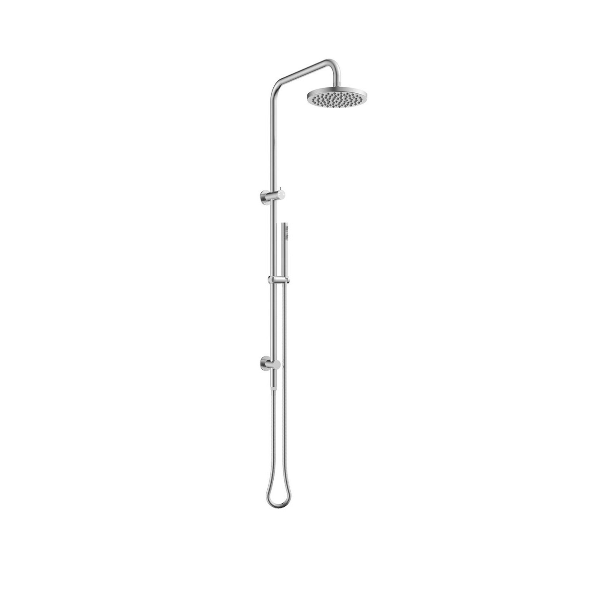 LINSOL MICO SHOWER WITH HAND SHOWER BRUSHED NICKEL
