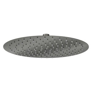 LINSOL SOUL ROUND SHOWER HEAD 300MM GUN METAL