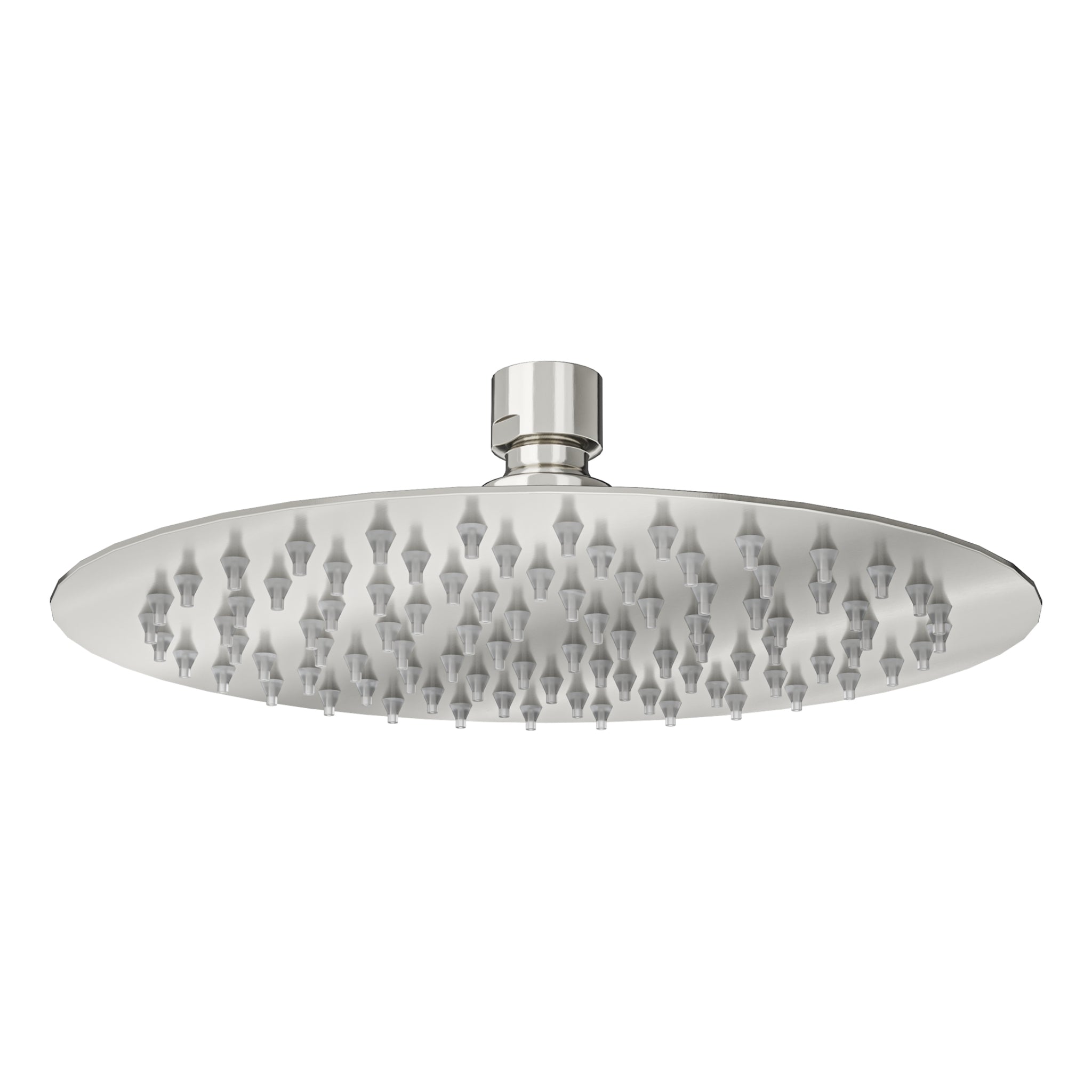 LINSOL SOUL ECO LEAD FREE ROUND SHOWER HEAD 200MM BRUSHED NICKEL