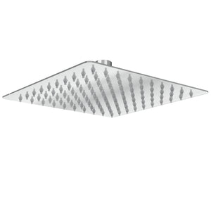 LINSOL OCEAN SQUARE SHOWER HEAD 200MM BRUSHED NICKEL