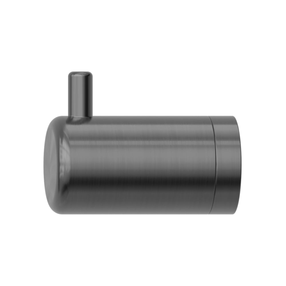NERO MECCA CARE SINGLE ROBE HOOK GUN METAL