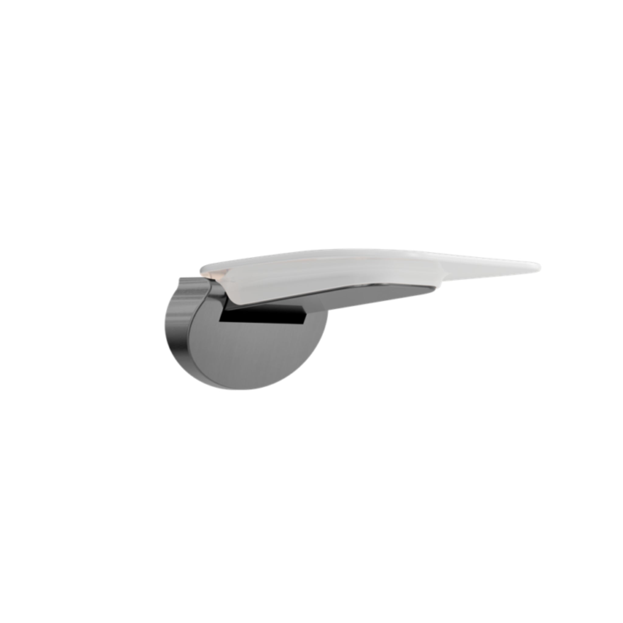 NERO MECCA CARE SHOWER SEAT 400MM GUN METAL