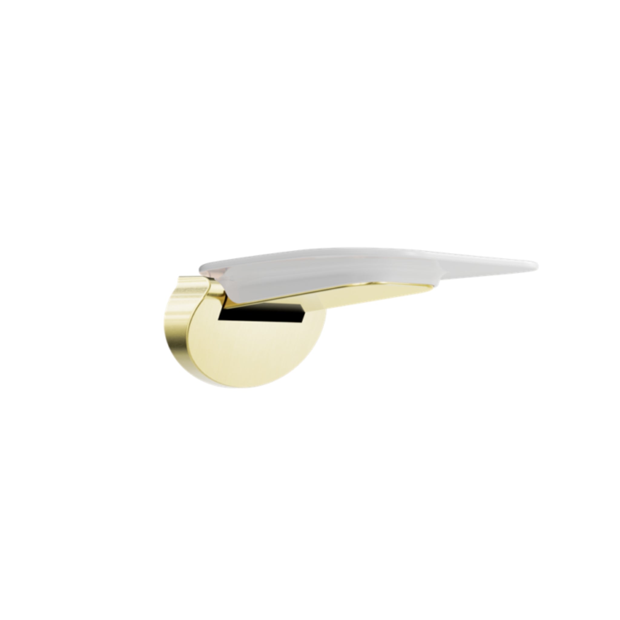 NERO MECCA CARE SHOWER SEAT 400MM BRUSHED GOLD