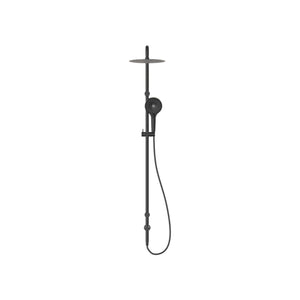 NERO MECCA CARE GRAB RAIL TWIN SHOWER SET 900MM MATTE BLACK