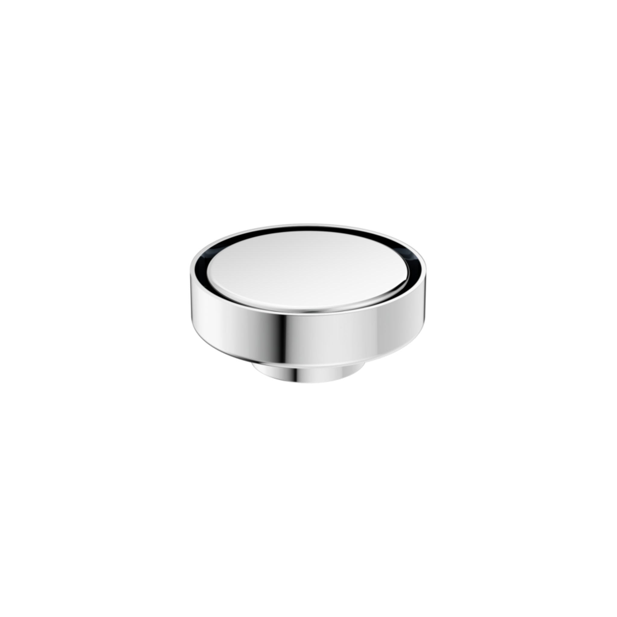 NERO TILE INSERT FLOOR WASTE ROUND CHROME 100MM
