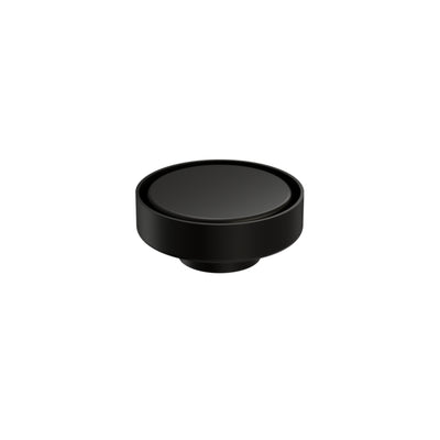 NERO TILE INSERT FLOOR WASTE ROUND MATTE BLACK 100MM