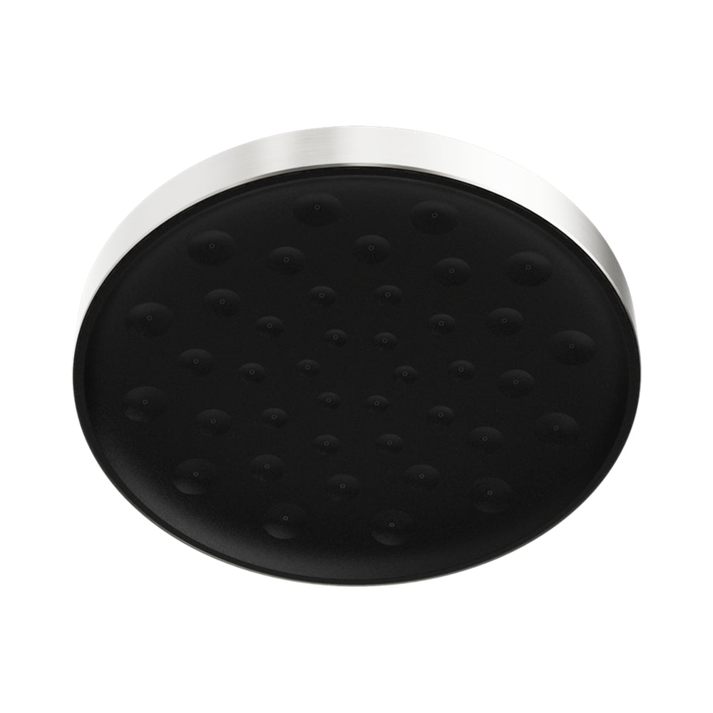 NERO SERENITY SHOWER HEAD 300MM BRUSHED NICKEL