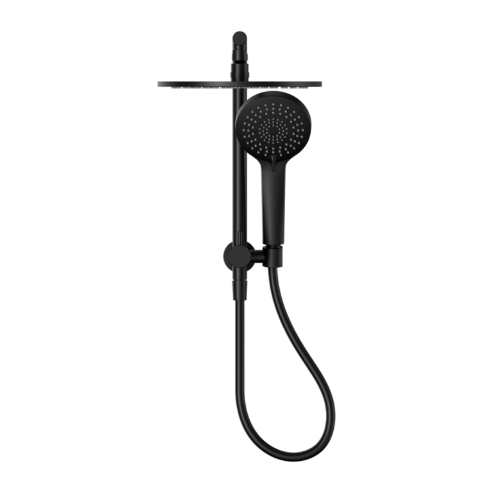 NERO MECCA 2 IN 1 TWIN SHOWER MATTE BLACK