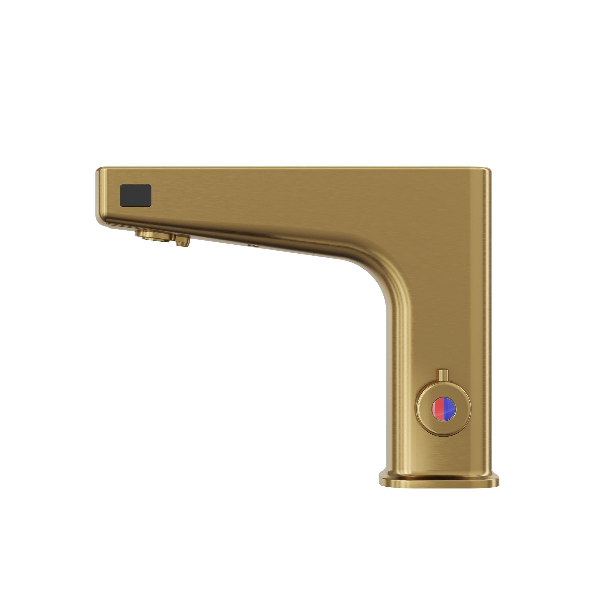 LINSOL SENSOMAX TRIO WAVE SENSOR BASIN MIXER 145MM BRUSHED BRASS