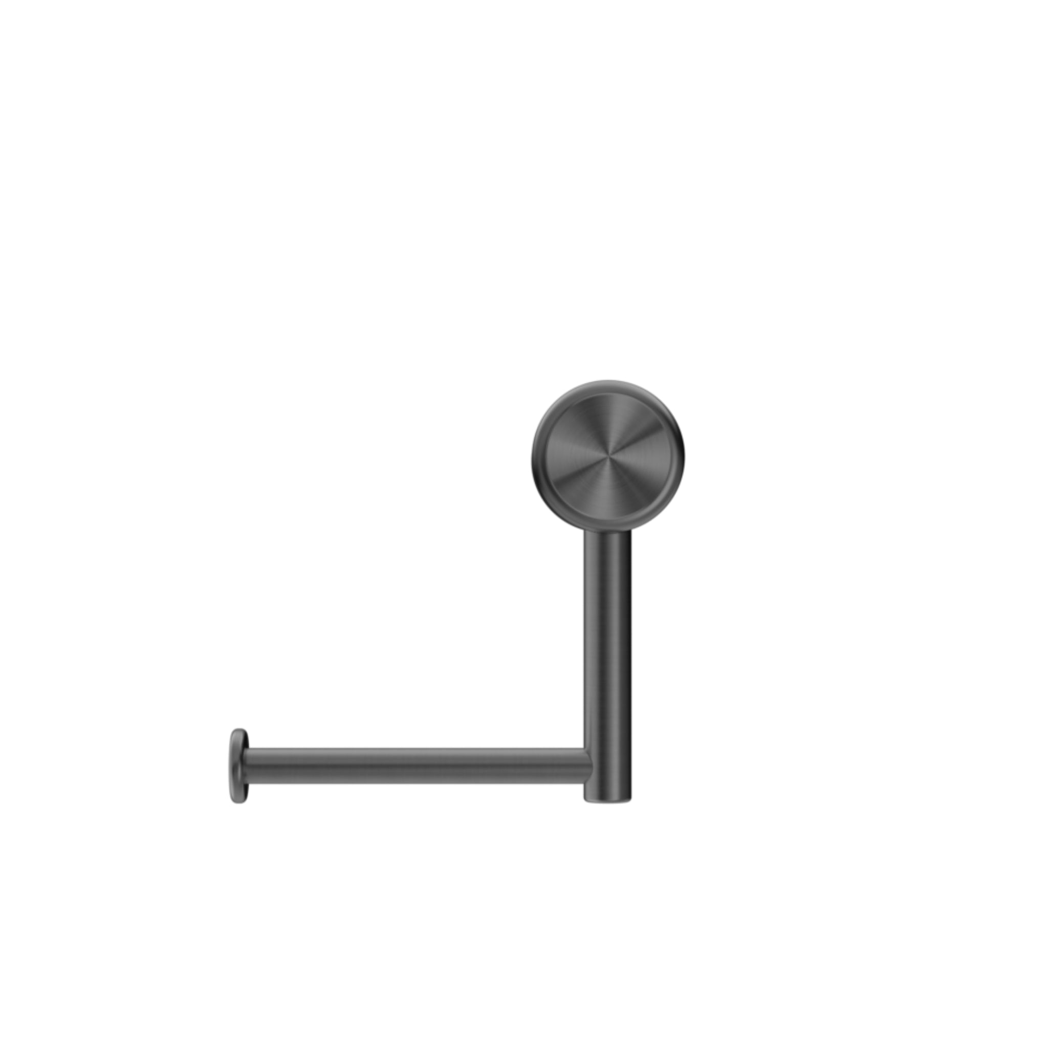 NERO MECCA CARE HEAVY DUTY TOILET ROLL HOLDER GUN METAL