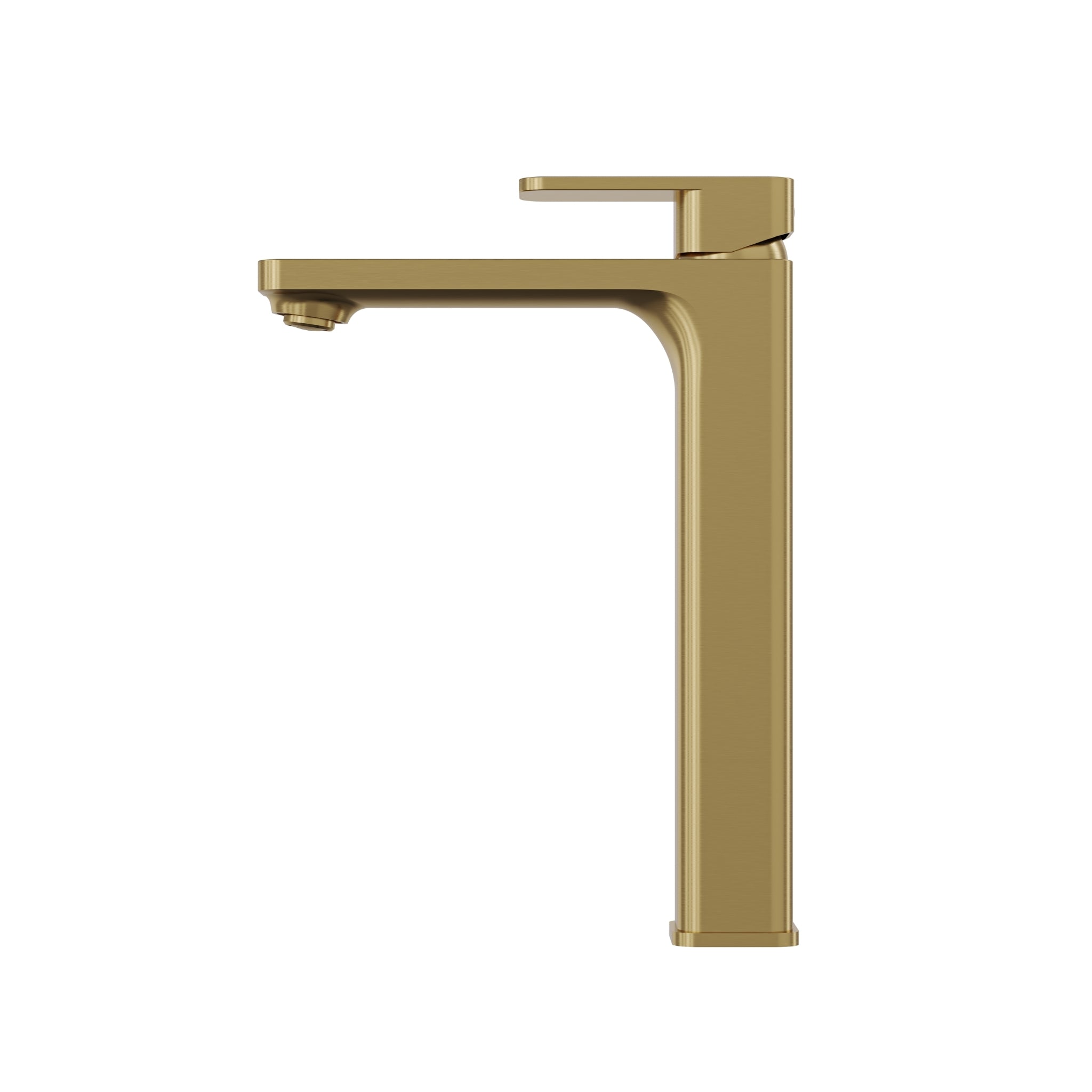 LINSOL ZIA TALL BASIN MIXER 277MM BRUSHED BRASS