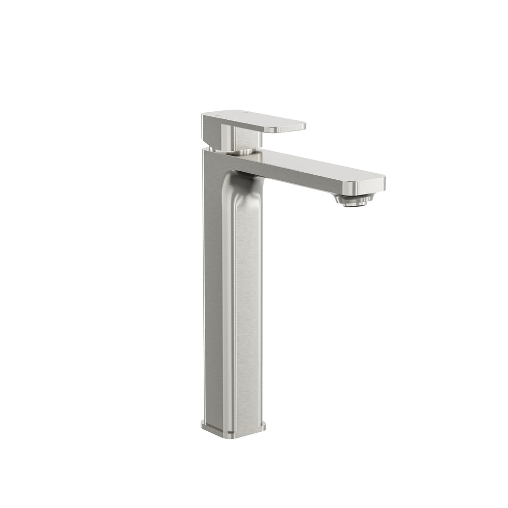 LINSOL ZIA TALL BASIN MIXER 277MM BRUSHED NICKEL