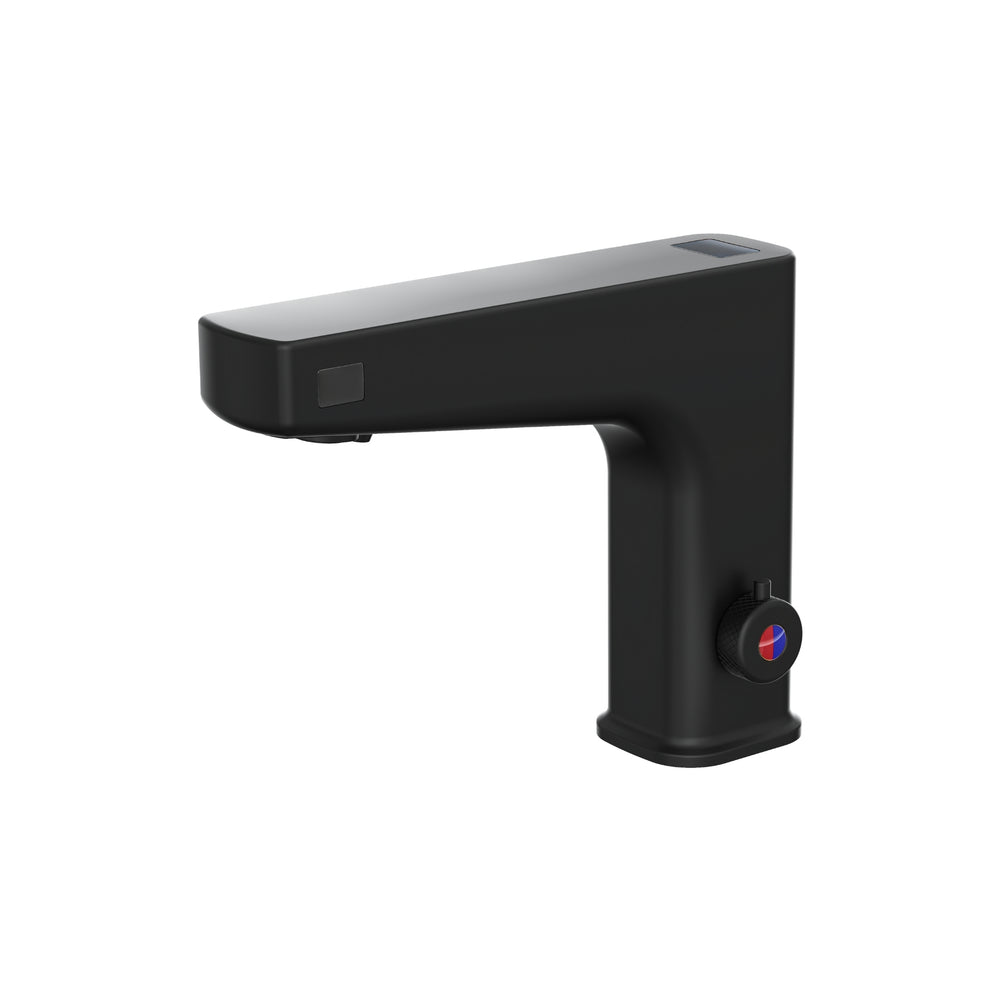 LINSOL SENSOMAX TRIO WAVE SENSOR BASIN MIXER 145MM MATTE BLACK