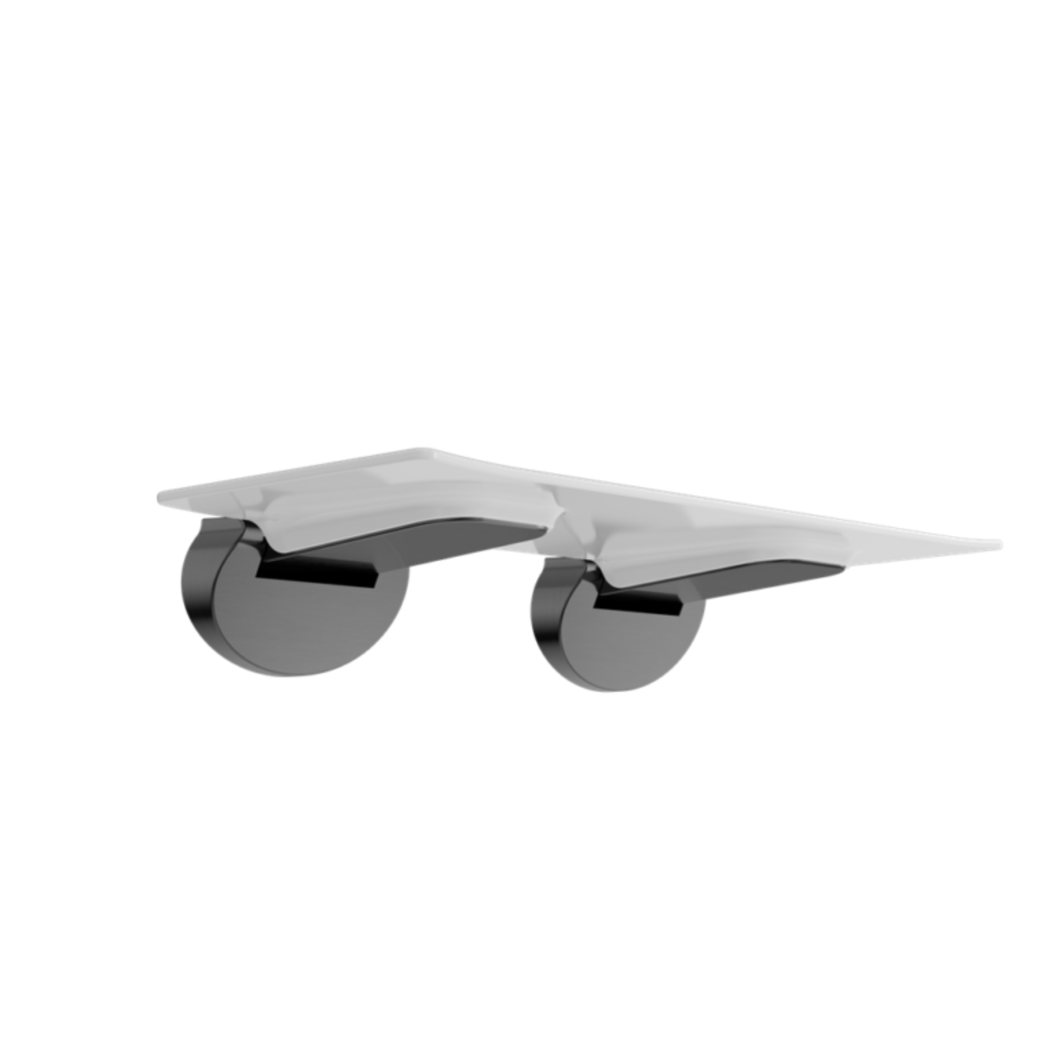 NERO MECCA CARE SHOWER SEAT 960MM GUN METAL